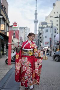 Kimono Rental in Asakusa for Photos & Moments